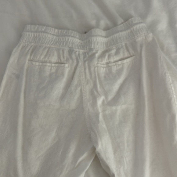 Athleta white linen jogger - Picture 5 of 5